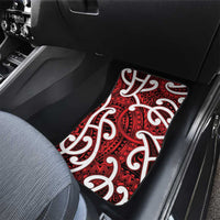 Aotearoa Maori Kowhaiwhai Car Mats Whero Puhoro and Patiki LT9 - Polynesian Pride