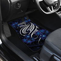 Micronesia Constitution Day Car Mats Since 1979 with Polynesian Hibiscus Pattern LT9 - Polynesian Pride