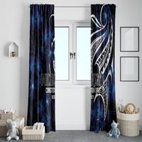 Micronesia Constitution Day Window Curtain Since 1979 with Polynesian Hibiscus Pattern LT9 - Polynesian Pride