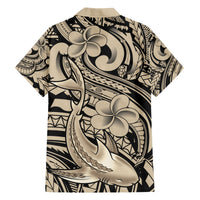 Polynesian Shark Tribal Tattoo Hawaiian Shirt Beige Style LT9 - Polynesian Pride