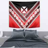 Personalised Wallis et Futuna Tapestry Hibiscus and Polynesian Tribal Tattoos LT9 - Polynesian Pride
