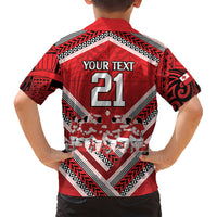 Custom Tonga Rugby Hawaiian Shirt Tonga Sipi Tau Ngatu Tribal Pattern LT9 - Polynesian Pride
