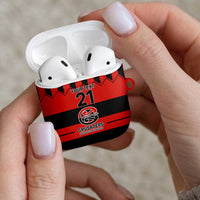 New Zealand Rugby Pacific Custom AirPods Case Whatumoana Classic Retro 2025 LT9 - Polynesian Pride
