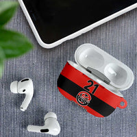 New Zealand Rugby Pacific Custom AirPods Case Whatumoana Classic Retro 2025 LT9 - Polynesian Pride