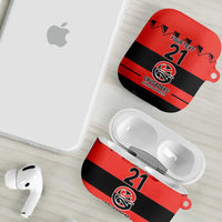 New Zealand Rugby Pacific Custom AirPods Case Whatumoana Classic Retro 2025 LT9 - Polynesian Pride