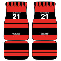 New Zealand Rugby Pacific Custom Car Mats Whatumoana Classic Retro 2025 LT9 - Polynesian Pride