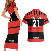 New Zealand Rugby Pacific Custom Couples Matching Short Sleeve Bodycon Dress and Hawaiian Shirt Whatumoana Classic Retro 2025