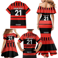 New Zealand Rugby Pacific Custom Family Matching Mermaid Dress and Hawaiian Shirt Whatumoana Classic Retro 2025