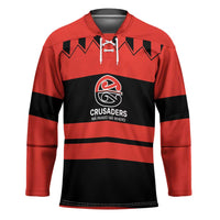 New Zealand Rugby Pacific Custom Hockey Jersey Whatumoana Classic Retro 2025 LT9 Unisex Red - Polynesian Pride