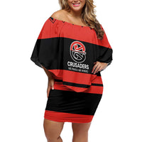 New Zealand Rugby Pacific Custom Off Shoulder Short Dress Whatumoana Classic Retro 2025