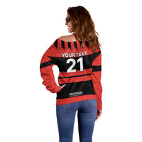 New Zealand Rugby Pacific Custom Off Shoulder Sweater Whatumoana Classic Retro 2025