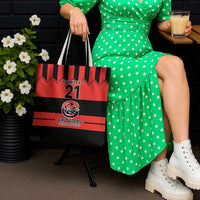 New Zealand Rugby Pacific Custom Tote Bag Whatumoana Classic Retro 2025 - Polynesian Pride