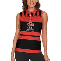 New Zealand Rugby Pacific Custom Women Sleeveless Polo Shirt Whatumoana Classic Retro 2025