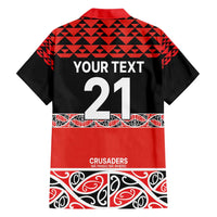 New Zealand Rugby Pacific Custom Family Matching Short Sleeve Bodycon Dress and Hawaiian Shirt Whatumoana Maori Kowhaiwhai Pattern