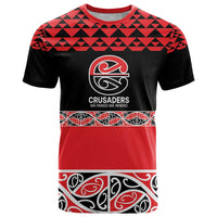 New Zealand Rugby Pacific Custom T Shirt Whatumoana Maori Kowhaiwhai Pattern