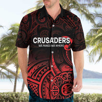 New Zealand Rugby Pacific Custom Hawaiian Shirt Whatumoana Maori Tribal Tattoo