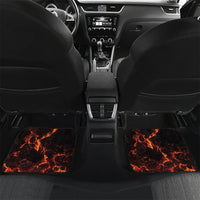 Samoa Siva Afi Dance Fireknife Car Mats Polynesian Heritage Fire Dance