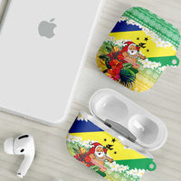 Personalised Malampa Joyeux Noel AirPods Case Proud To Be a Ni-Van Sand Drawing Art LT9 - Polynesian Pride