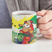 Personalised Malampa Joyeux Noel Ceramic Mug Proud To Be a Ni-Van Sand Drawing Art LT9 - Polynesian Pride