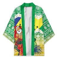 Personalised Malampa Joyeux Noel Kimono Proud To Be a Ni-Van Sand Drawing Art - Polynesian Pride