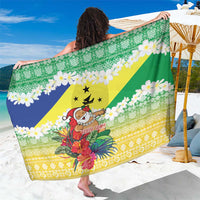 Personalised Malampa Joyeux Noel Sarong Proud To Be a Ni-Van Sand Drawing Art - Polynesian Pride