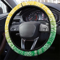 Malampa Joyeux Noel Steering Wheel Cover Proud To Be a Ni-Van Sand Drawing Art LT9 - Polynesian Pride