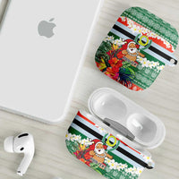 Personalised Penama Joyeux Noel AirPods Case Proud To Be a Ni-Van Sand Drawing Art LT9 - Polynesian Pride