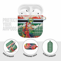 Personalised Penama Joyeux Noel AirPods Case Proud To Be a Ni-Van Sand Drawing Art LT9 - Polynesian Pride