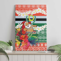 Personalised Penama Joyeux Noel Canvas Wall Art Proud To Be a Ni-Van Sand Drawing Art LT9 - Polynesian Pride