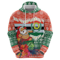 Personalised Penama Joyeux Noel Hoodie Proud To Be a Ni-Van Sand Drawing Art - Polynesian Pride