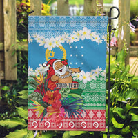 Personalised Sanma Joyeux Noel Garden Flag Proud To Be a Ni-Van Sand Drawing Art - Polynesian Pride
