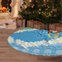Sanma Joyeux Noel Tree Skirt Proud To Be a Ni-Van Sand Drawing Art LT9 - Polynesian Pride