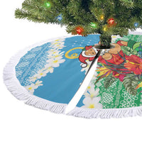 Sanma Joyeux Noel Tree Skirt Proud To Be a Ni-Van Sand Drawing Art LT9 - Polynesian Pride