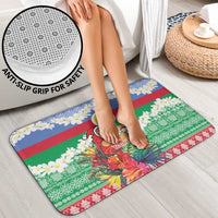 Personalised Shefa Joyeux Noel Bathroom Set Proud To Be a Ni-Van Sand Drawing Art - Polynesian Pride