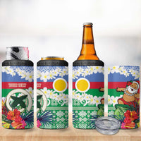Personalised Shefa Joyeux Noel 4 in 1 Can Cooler Tumbler Proud To Be a Ni-Van Sand Drawing Art LT9 - Polynesian Pride