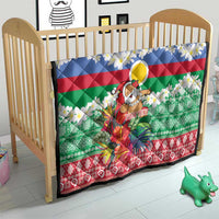 Personalised Shefa Joyeux Noel Quilt Proud To Be a Ni-Van Sand Drawing Art - Polynesian Pride