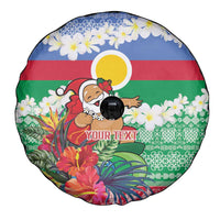 Personalised Shefa Joyeux Noel Spare Tire Cover Proud To Be a Ni-Van Sand Drawing Art - Polynesian Pride