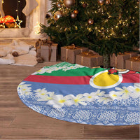 Shefa Joyeux Noel Tree Skirt Proud To Be a Ni-Van Sand Drawing Art LT9 - Polynesian Pride