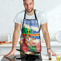 Personalised Tafea Joyeux Noel Apron Proud To Be a Ni-Van Sand Drawing Art LT9 - Polynesian Pride