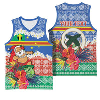 Personalised Tafea Joyeux Noel Basketball Jersey Proud To Be a Ni-Van Sand Drawing Art LT9 - Polynesian Pride