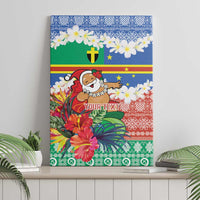 Personalised Tafea Joyeux Noel Canvas Wall Art Proud To Be a Ni-Van Sand Drawing Art LT9 - Polynesian Pride