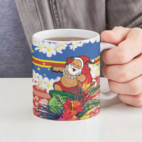 Personalised Tafea Joyeux Noel Ceramic Mug Proud To Be a Ni-Van Sand Drawing Art LT9 - Polynesian Pride