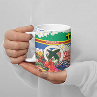 Personalised Tafea Joyeux Noel Ceramic Mug Proud To Be a Ni-Van Sand Drawing Art LT9 - Polynesian Pride