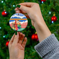 Personalised Tafea Joyeux Noel Ceramic Ornament Proud To Be a Ni-Van Sand Drawing Art LT9 - Polynesian Pride