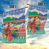 Personalised Tafea Joyeux Noel Garden Flag Proud To Be a Ni-Van Sand Drawing Art - Polynesian Pride