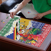 Personalised Torba Joyeux Noel Puzzle Proud To Be a Ni-Van Sand Drawing Art LT9 - Polynesian Pride