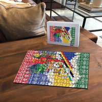 Personalised Torba Joyeux Noel Puzzle Proud To Be a Ni-Van Sand Drawing Art LT9 - Polynesian Pride