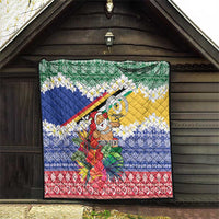 Personalised Torba Joyeux Noel Quilt Proud To Be a Ni-Van Sand Drawing Art - Polynesian Pride