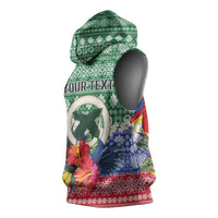 Personalised Torba Joyeux Noel Sleeveless Hoodie Proud To Be a Ni-Van Sand Drawing Art LT9 - Polynesian Pride