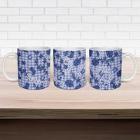 Mokihana Maile Ilima Leis Paniolo Palaka Ceramic Mug Hawaiian Polu Spirit - Polynesian Pride